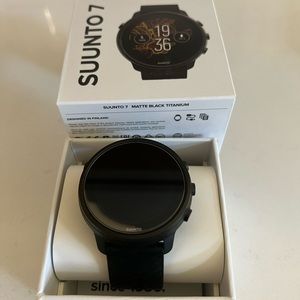 Sunnto 7 Matte Black Titanium Watch